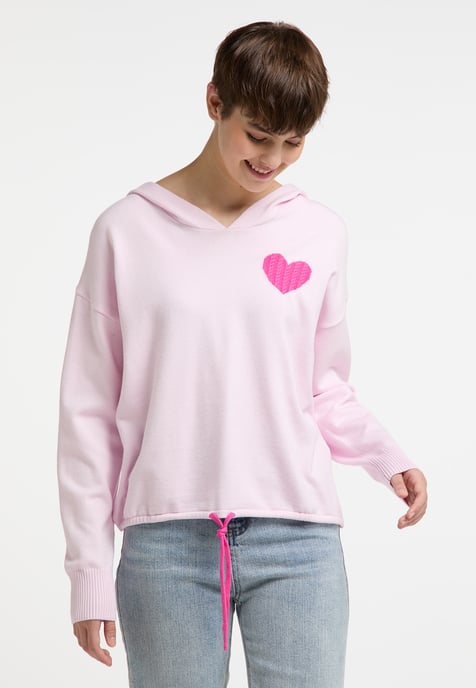 Mymo Strickpullover Damen rosa - Image 3