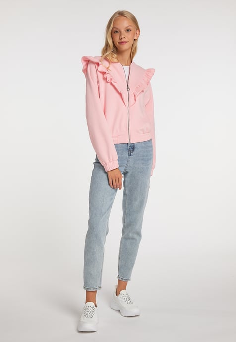 Mymo Sweatjacke Damen rosa - Image 2