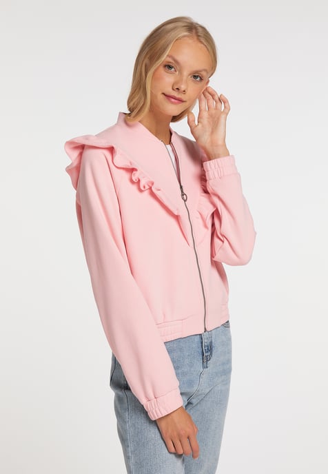 Mymo Sweatjacke Damen rosa - Image 3