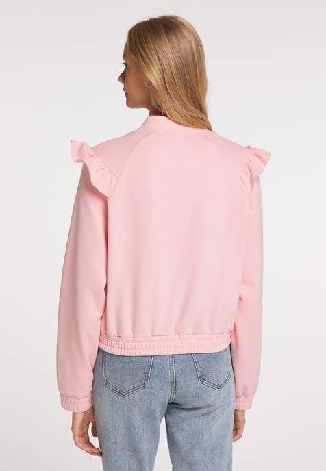 Mymo Sweatjacke Damen rosa - Image 4