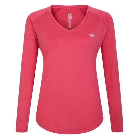 Dare 2B Damen Langarmshirt Discern (Pastell-Rosa) - Image 1