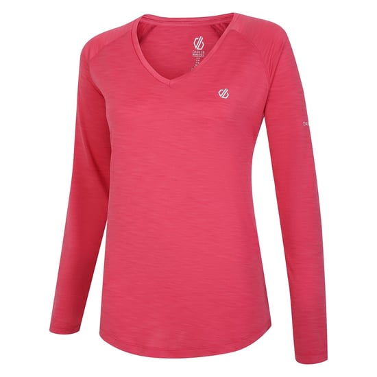 Dare 2B Damen Langarmshirt Discern (Pastell-Rosa) - Image 3