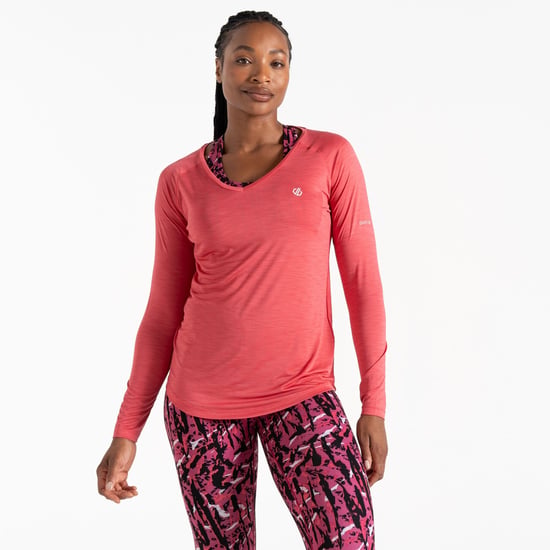 Dare 2B Damen Langarmshirt Discern (Pastell-Rosa) - Image 4