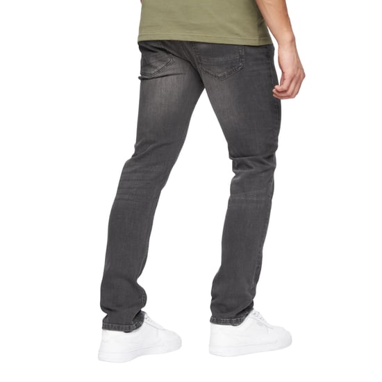 Crosshatch - "Barbeck" Jeans für Herren (Graue Wäsche) - Image 2