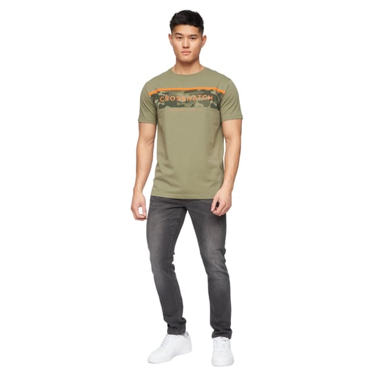 Crosshatch - "Barbeck" Jeans für Herren (Graue Wäsche) - Image 3