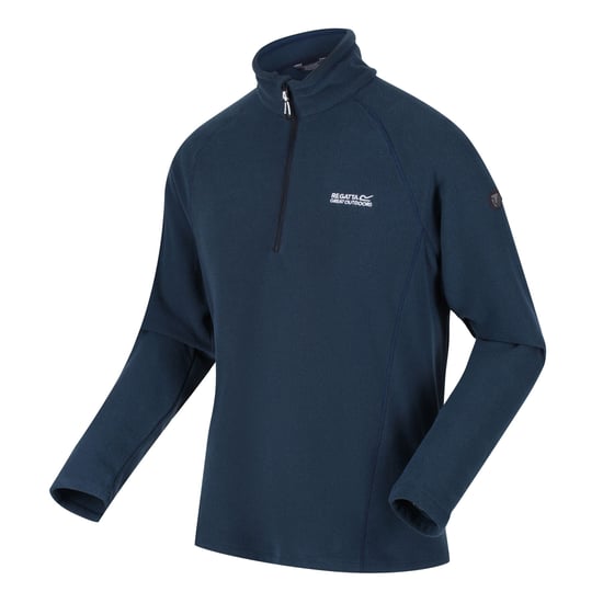Regatta Great Outdoors Herren Fleecetop Kenger mit Reißverschluss bis zur Brust (Dunkel-Jeansblau) - Image 3