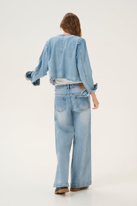 Jeansjacke Regular fit light blue - Image 3