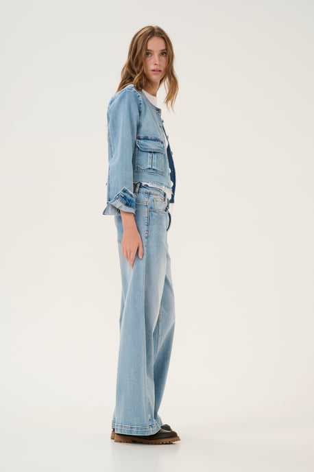 Jeansjacke Regular fit light blue - Image 4