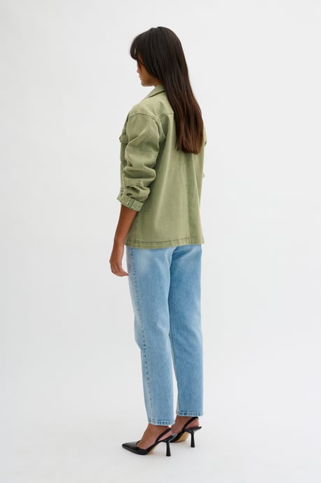 Jacke Casual fit olive - Image 5