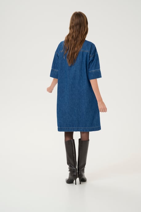 Denimkleid Baggy fit medium blue - Image 2