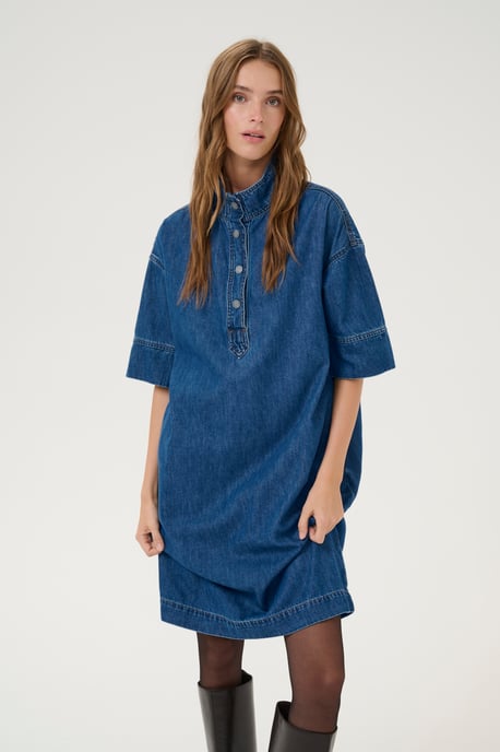 Denimkleid Baggy fit medium blue - Image 3