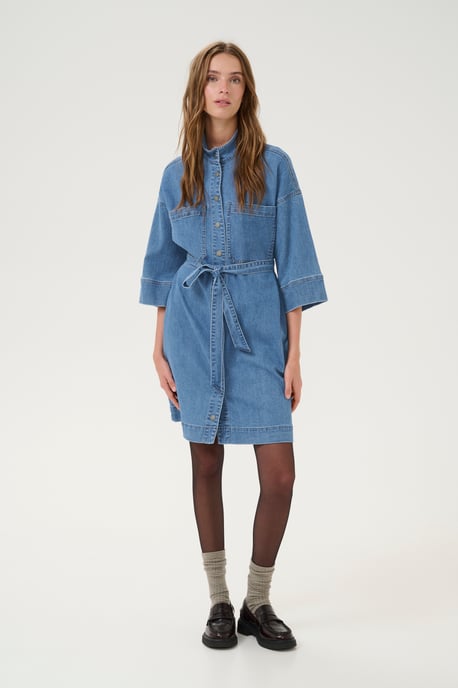 Kleid Loose fit medium blue - Image 2