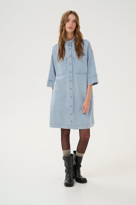 Kleid Loose fit light blue - Image 1