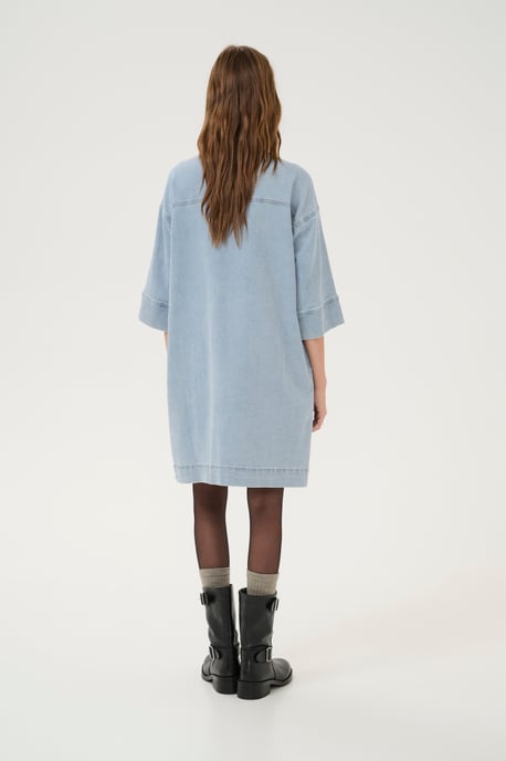 Kleid Loose fit light blue - Image 3