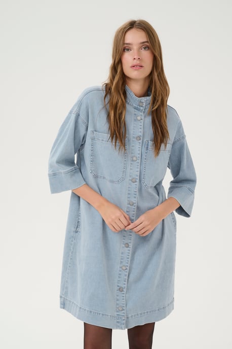 Kleid Loose fit light blue - Image 4