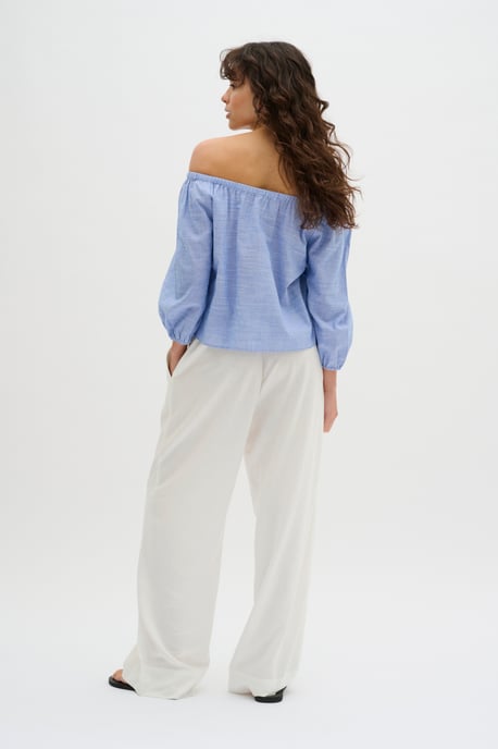 Kurzarm-Bluse Loose fit - Image 2