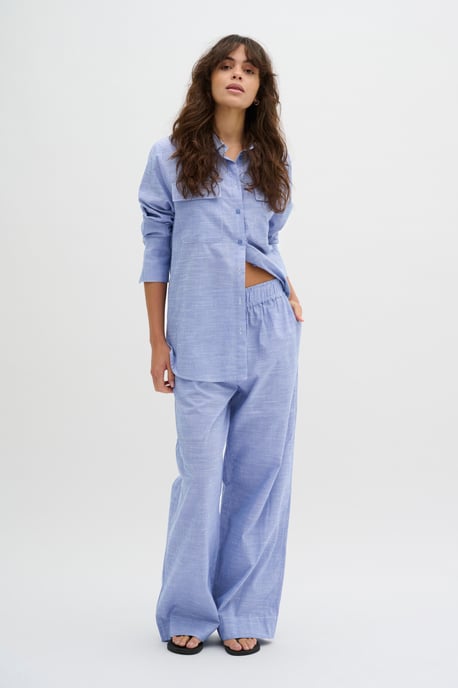 Casual Hose Casual fit blue - Image 1