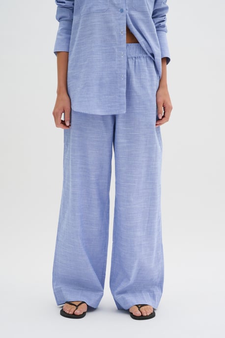 Casual Hose Casual fit blue - Image 3