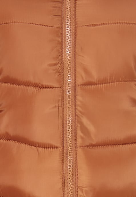 Mymo Steppjacke Damen hellbraun - Image 3
