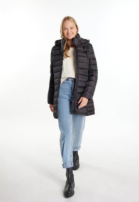 Mymo leichte Steppjacke Damen schwarz - Image 2