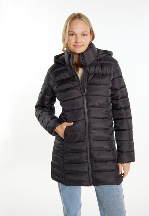 Mymo leichte Steppjacke Damen schwarz - Image 3