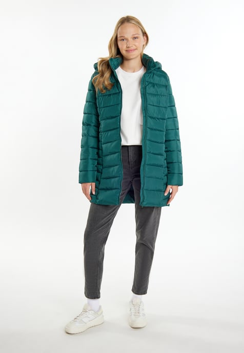 Mymo leichte Steppjacke Damen dunkelgrün - Image 2