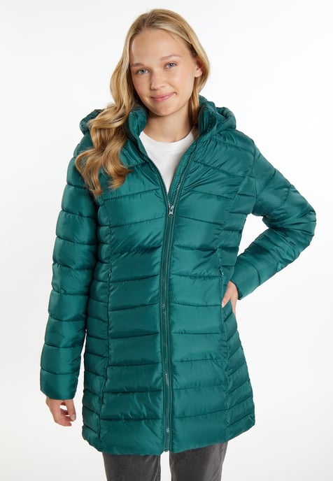 Mymo leichte Steppjacke Damen dunkelgrün - Image 3