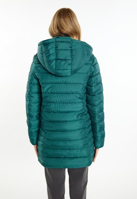 Mymo leichte Steppjacke Damen dunkelgrün - Image 4