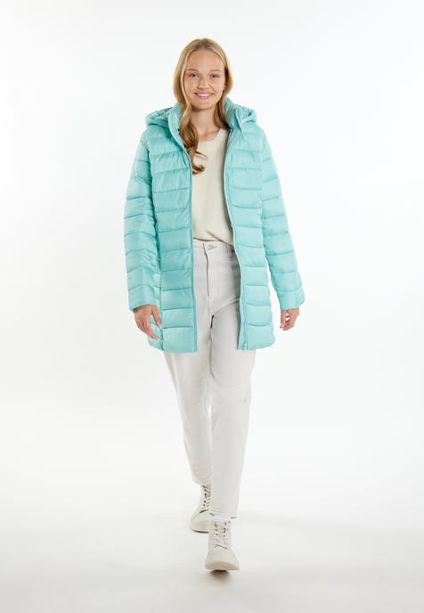 Mymo leichte Steppjacke Damen Lagune Minze - Image 2
