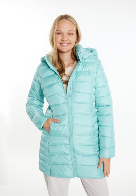 Mymo leichte Steppjacke Damen Lagune Minze - Image 3