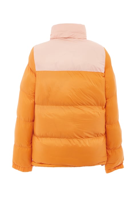 Mymo Wattierte Steppjacke Damen Orange Pfirsich - Image 4