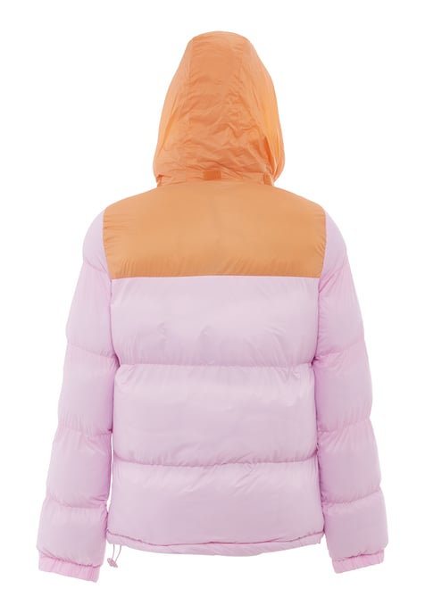 Mymo Wattierte Steppjacke Damen Süßes Pink Aprikose - Image 2