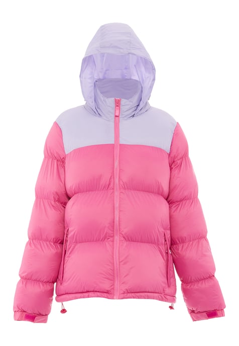 Mymo Wattierte Steppjacke Damen Pink Lavendel - Image 1