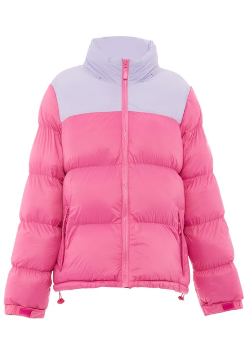 Mymo Wattierte Steppjacke Damen Pink Lavendel - Image 3