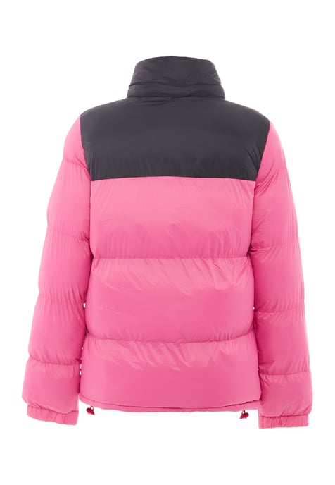 Mymo Wattierte Steppjacke Damen rosa schwarz - Image 4