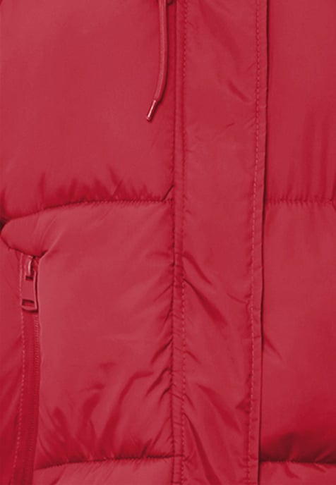 Mymo Wattierte Steppjacke Damen Rot Kobalt - Image 3