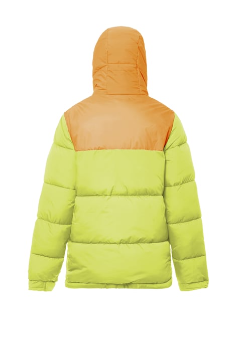 Mymo Wattierte Steppjacke Damen Saure Limette Aprikose - Image 2