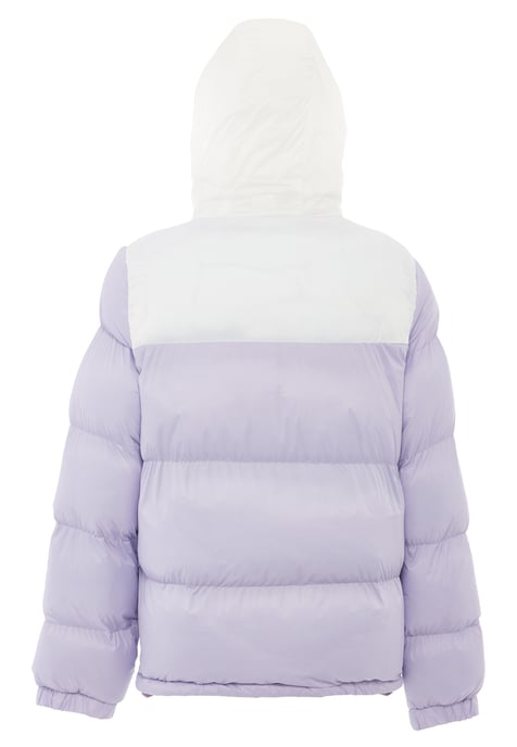 Mymo Wattierte Steppjacke Damen Lavendel Wollweiss - Image 2