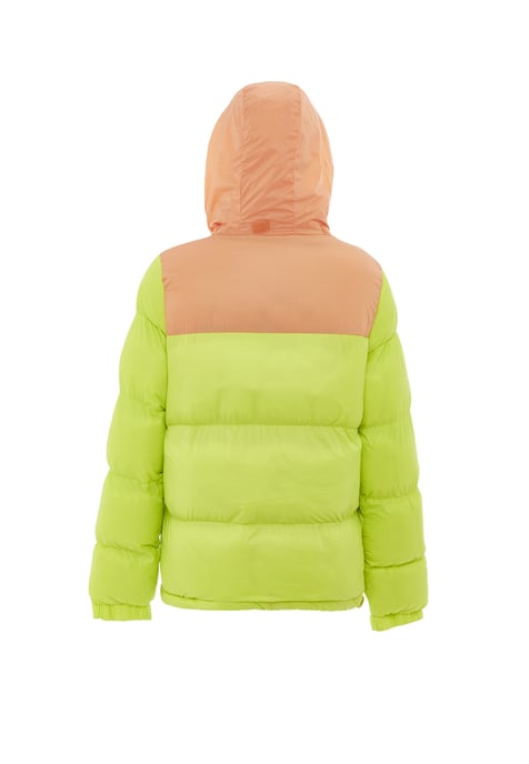 Mymo Wattierte Steppjacke Damen Saure Limette Aprikose - Image 2