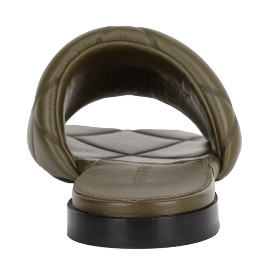 Bottega Veneta Gummi Lido Slide Grün - Image 3