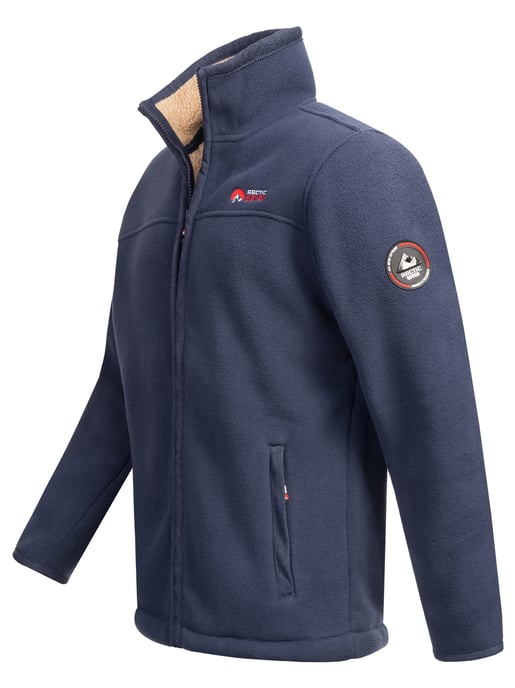 Arctic Seven Herren Fleece Jacke – Navy - Image 4