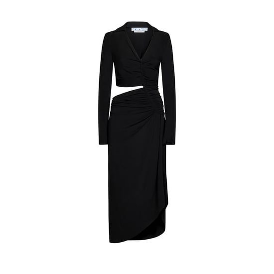OFF-WHITE Midikleid mit Cut-Outs - Image 1