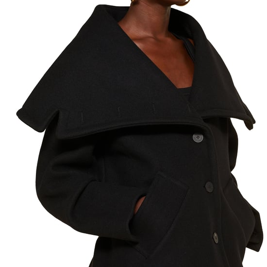 Jacquemus Le Caban Caruso Jacke mit drapiertem Kragen - Image 4