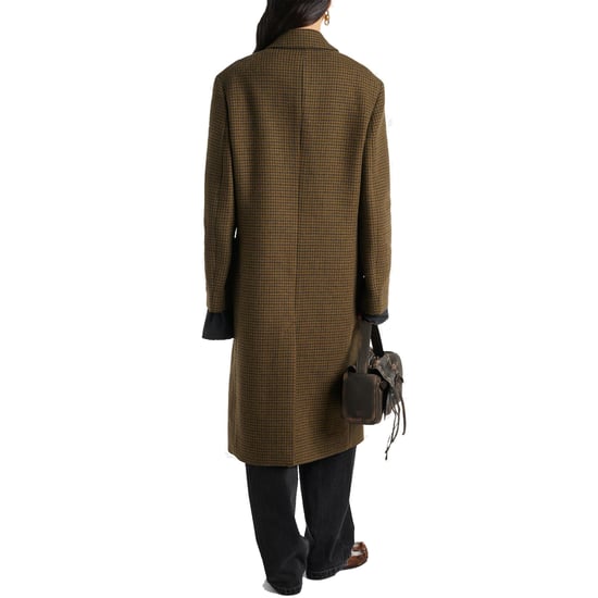 Acne Studios – Karierter, zweireihiger Mantel aus Wollmischung - Image 3