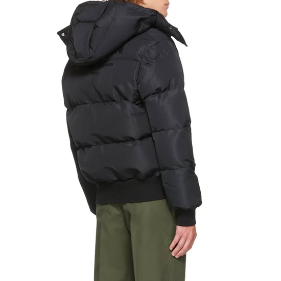 Alexander McQueen Wattierter Bomber aus Wollmischung - Image 3