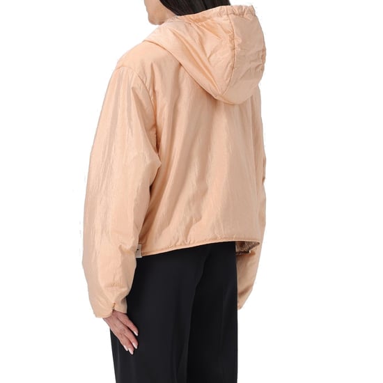 Jil Sander – Kapuzenjacke aus Seidenmischung mit Reißverschluss - Image 3