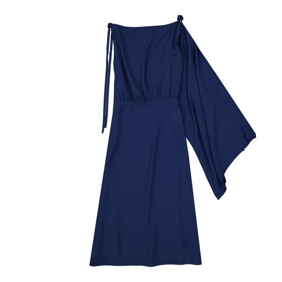 Prada – Ausgestelltes Midikleid mit einem Ärmel - Image 2