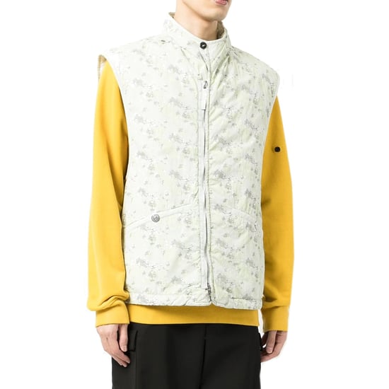 Stone Island bedruckte gebürstete Weste - Image 2