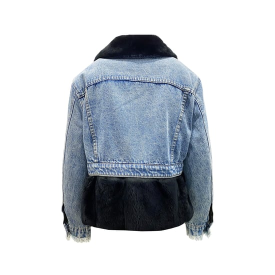 Forte Dei Marmi Couture Jeansjacke mit Pelzfutter - Image 2