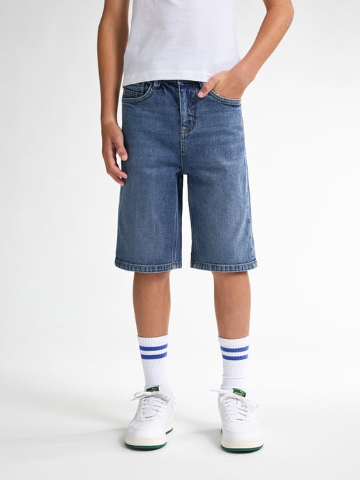 Petrol Industries - Lenox Loose Fit Denim Shorts Papaya Jungen - Blau - Image 1